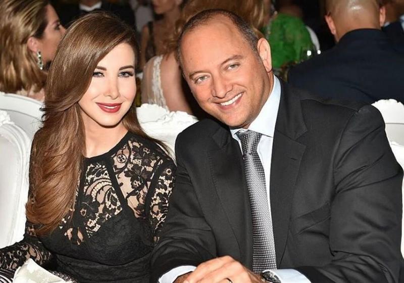 نانسي عجرم وزوجها 