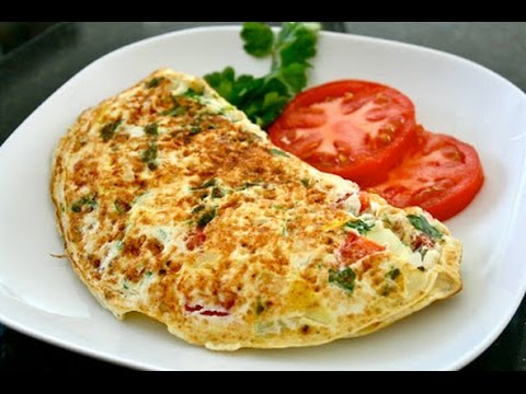 بيض بالخضار