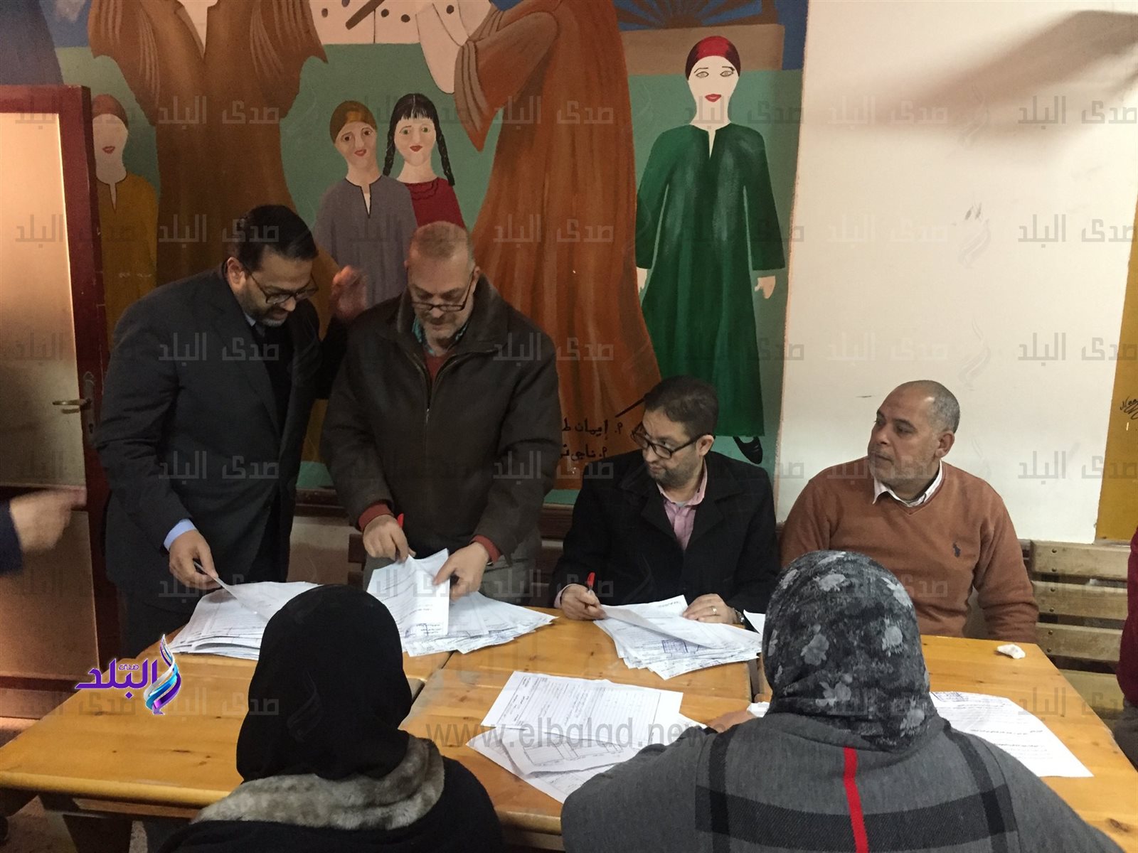 مدير تعليم الغربية يتفقد كنترولات الاعدادية