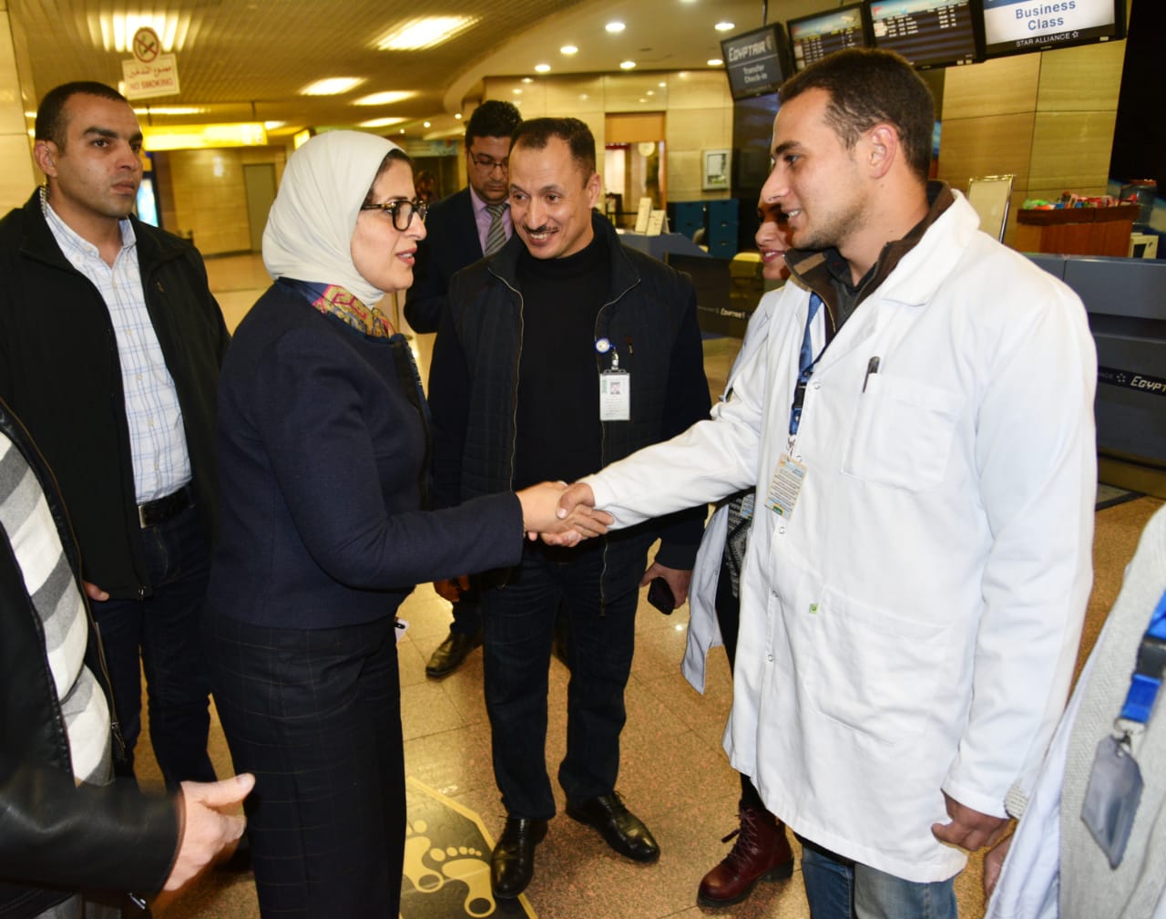 وزيرة الصحة  تتفقد الحجر الصحي