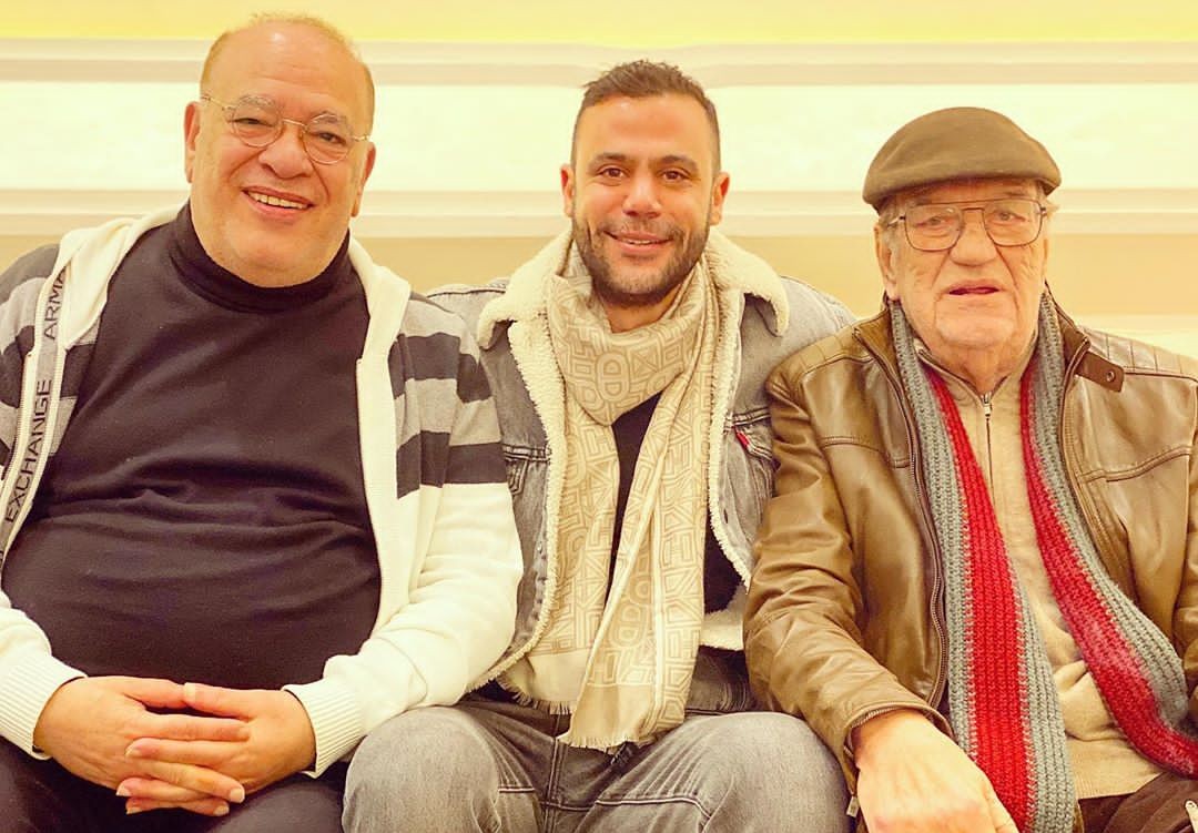 صلاح عبد الله ومحمد امام و حسن حسنى 