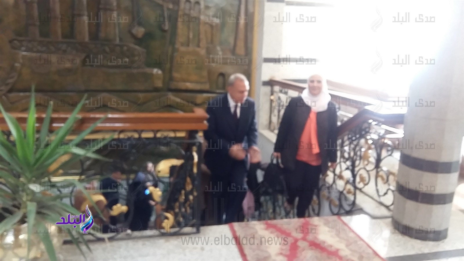 محافظ القليوبية يستقبل وزيرة التضامن 