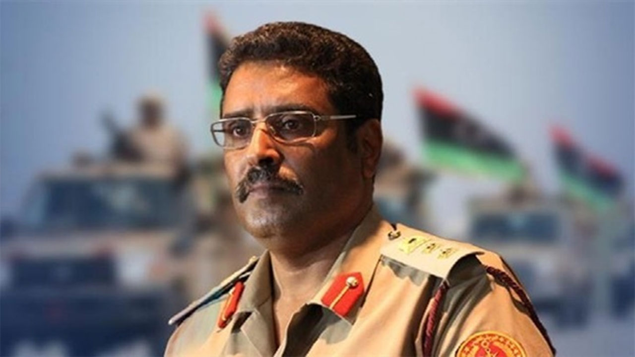  اللواء أحمد المسماري المتحدث باسم قائد الجيش الوطني الليبي