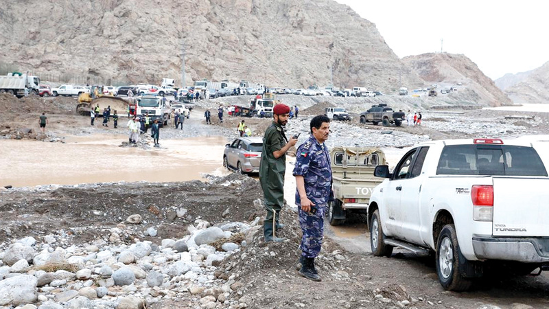 فيضانات رأس الخيمة