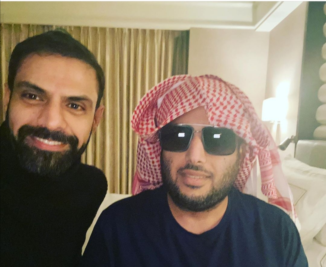 تركي ال الشيخ و امير طعيمة 