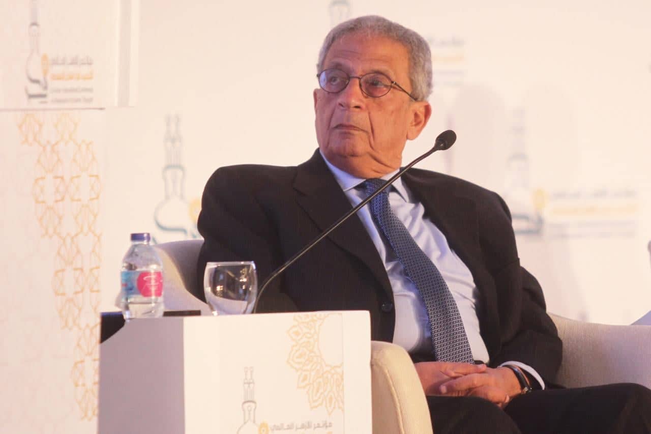 معالي السفير عمرو موسى، الأمين العام الأسبق لجامعة الدول 