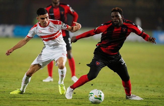 مباراة الزمالك و أول أغسطس 