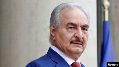 خليفة حفتر قائد الجيش الليبي