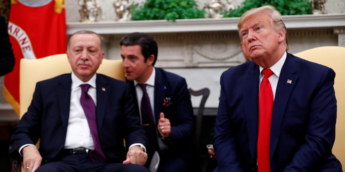 دونالد ترامب - اردوغان 
