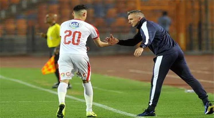 كارتيرون مدرب الزمالك وأشرف بن شرقي