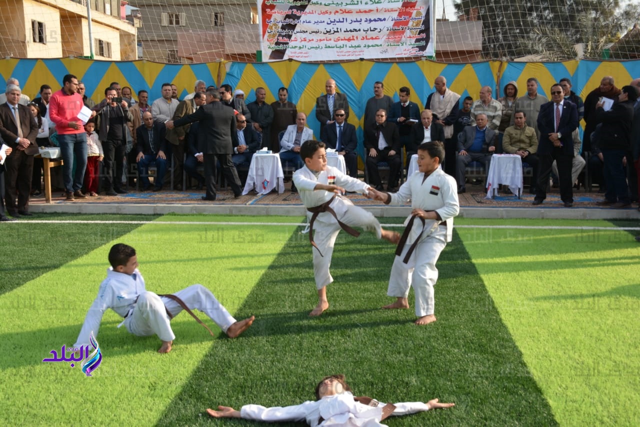 افتتاح ملعب مركز شباب ميت معاند