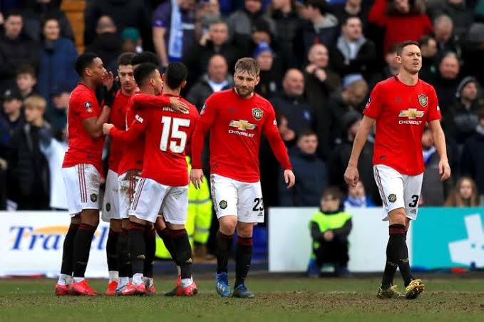 لاعبي مانشستر يونايتد