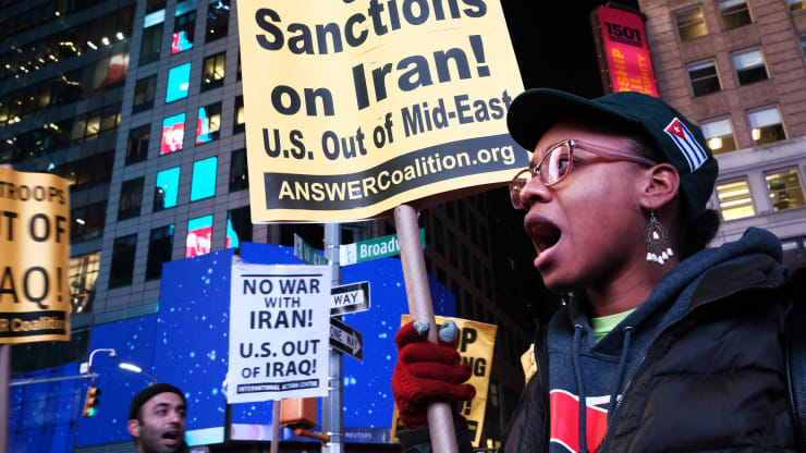 منع الحرب الأمريكية على إيران