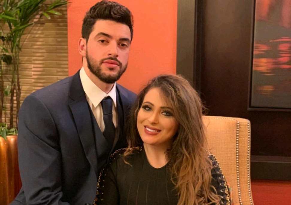 فرح يوسف وزوجها