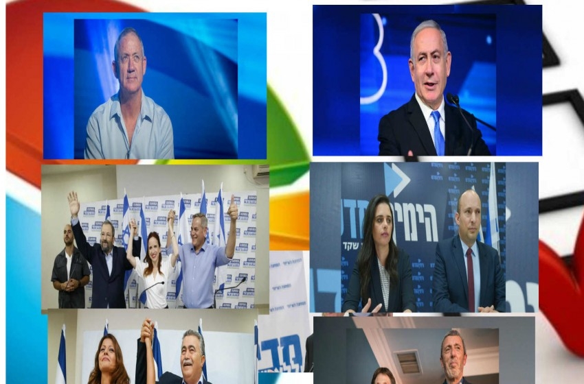 جانتس يتقدم على نتنياهو فى استطلاعات الرآي