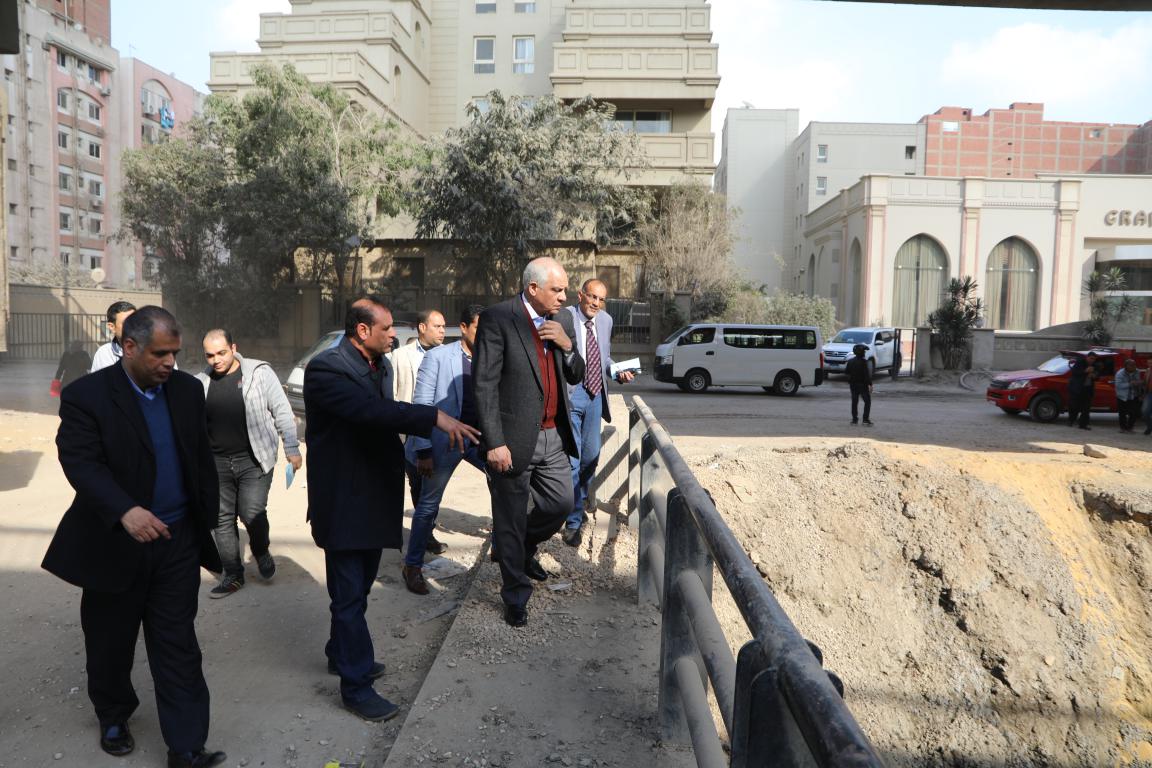 جولة محافظ الجيزة بالمريوطية