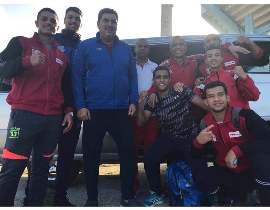 لاعبو الملاكمة