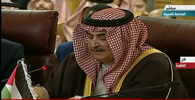 خالد بن أحمد آل خليفة  ، وزير خارجية البحرين 