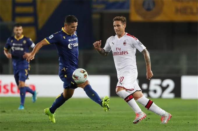 ميلان وهيلاس فيرونا - أرشيفية