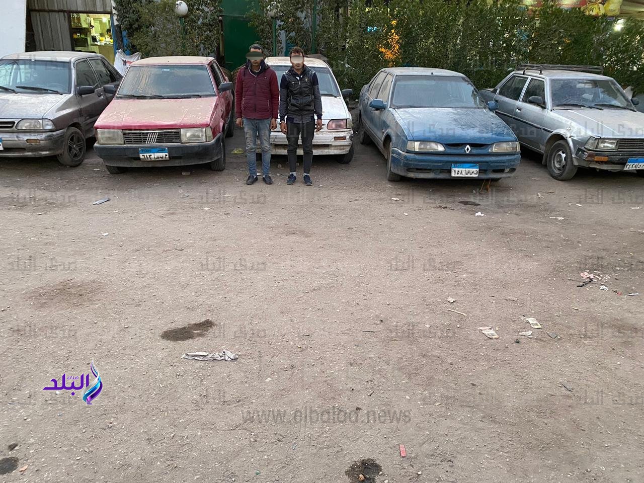 المتهمين بسرقة السيارات