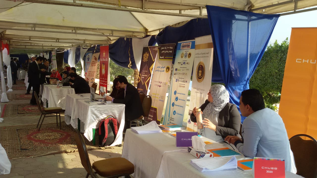 انطلاق ملتقى التوظيف الأول لمحافظة القاهرة بمشاركة ٣٨ شركة