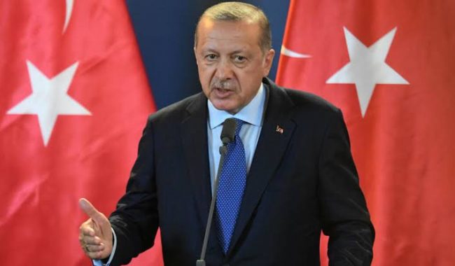 الرئيس التركي رجب طيب أردوغان