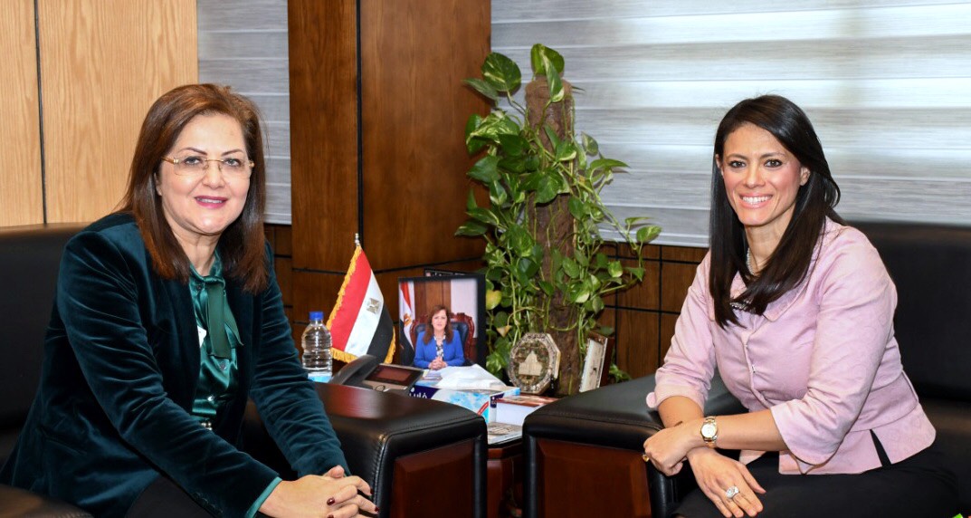 وزيرتا التخطيط والتعاون الدولي 