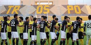 لقاء الجونة ووادي دجلة 