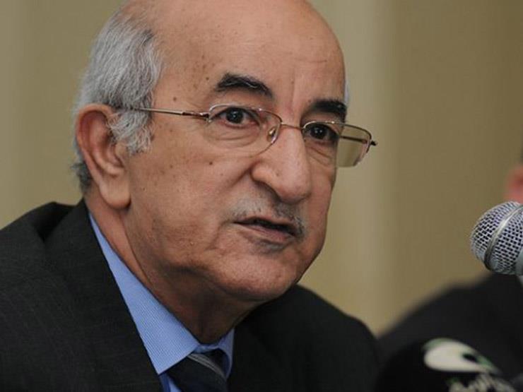  الرئيس الجزائري عبد المجيد تبون