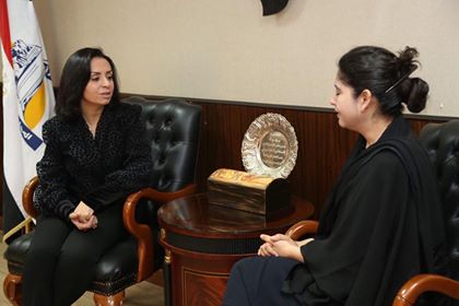      رئيس قومي المرأة تعد لاستضافة مصر للمنتدى الاقتصادي