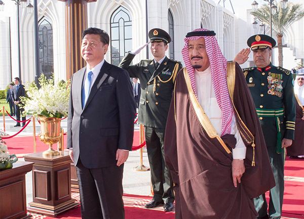 خادم الحرمين والرئيس الصيني