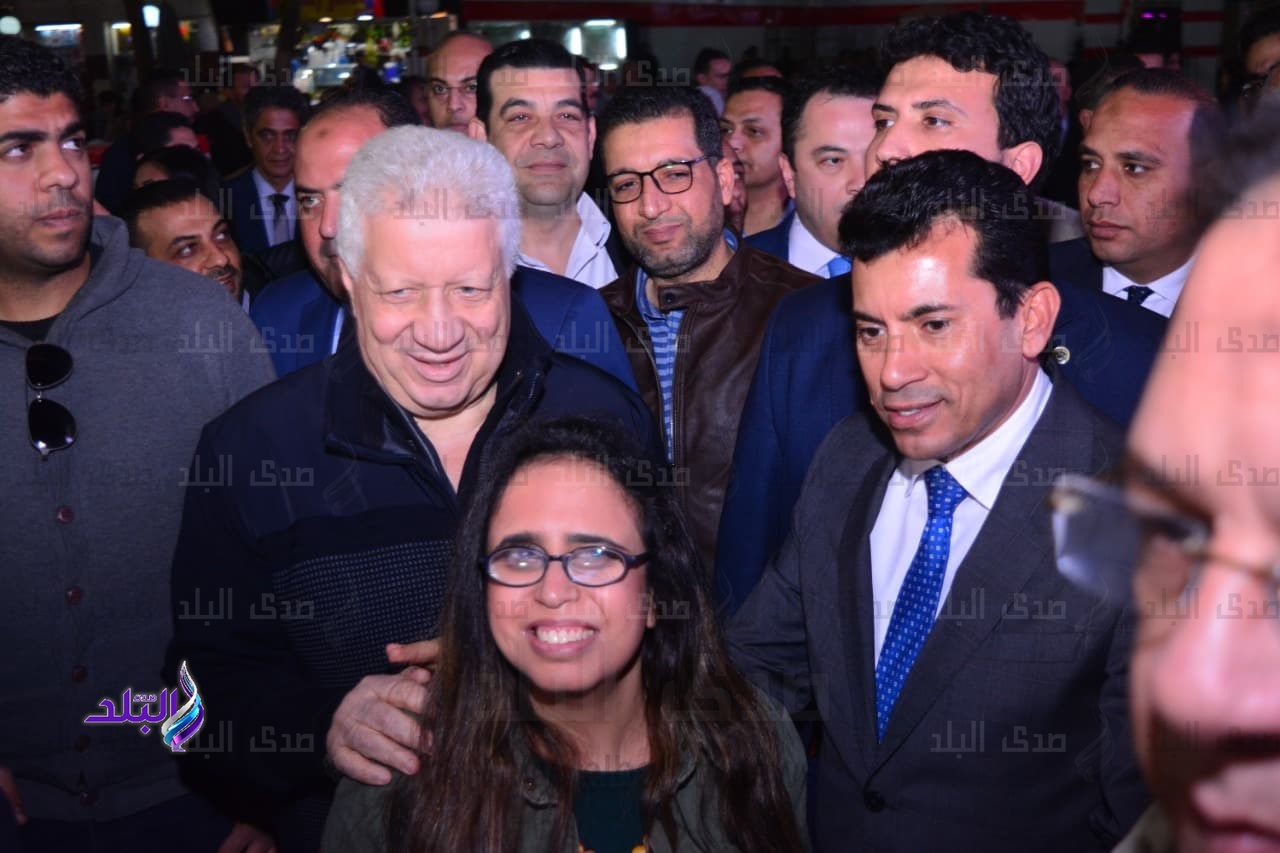 مرتضى منصور وأشرف صبحي 