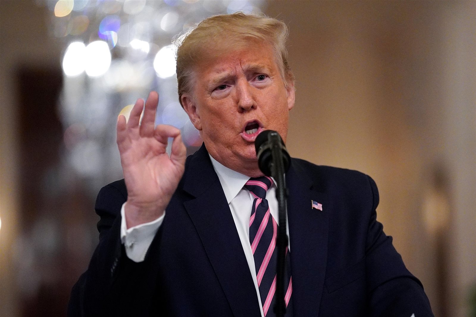 الرئيس الأمريكي دونالد ترامب