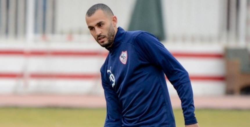 خالد بوطيب مهاجم نادي الزمالك