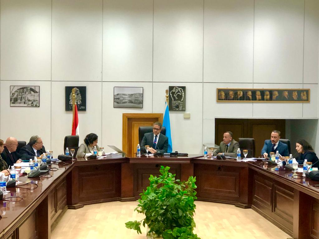 اجتماع المجلس الأعلى للآثار  اجتماع المجلس الأعلى للآثار