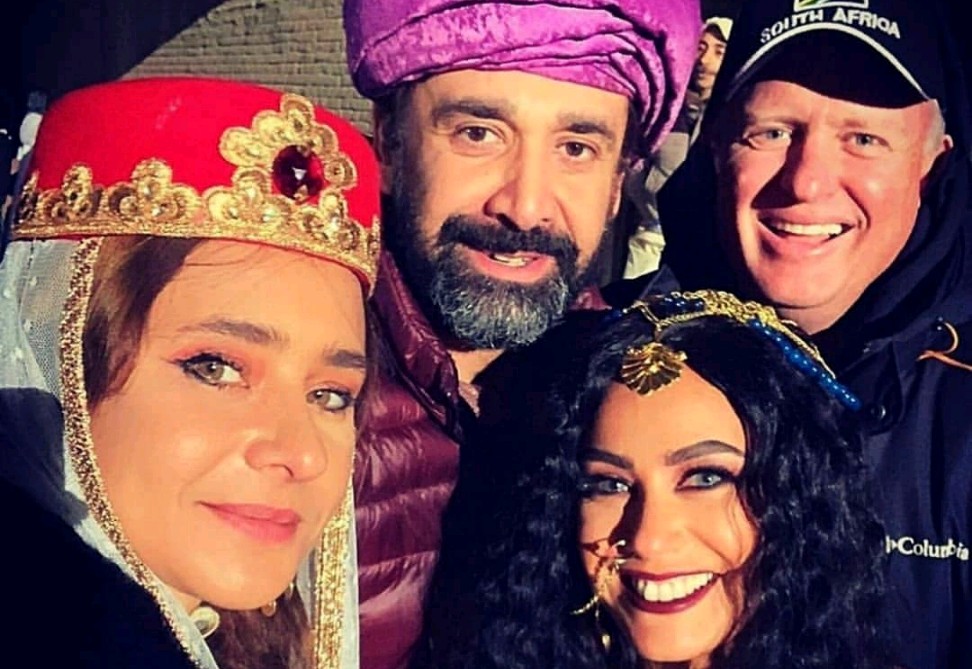 كواليس فيلم الفيل الازرق 2