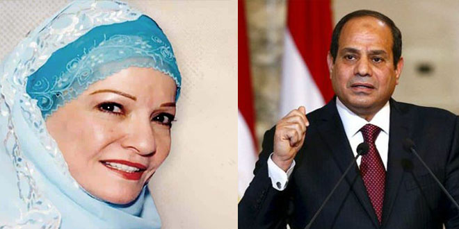 الرئيس السيسي - شادية