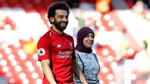 محمد صلاح يرزق بمولودته الثانية كيان