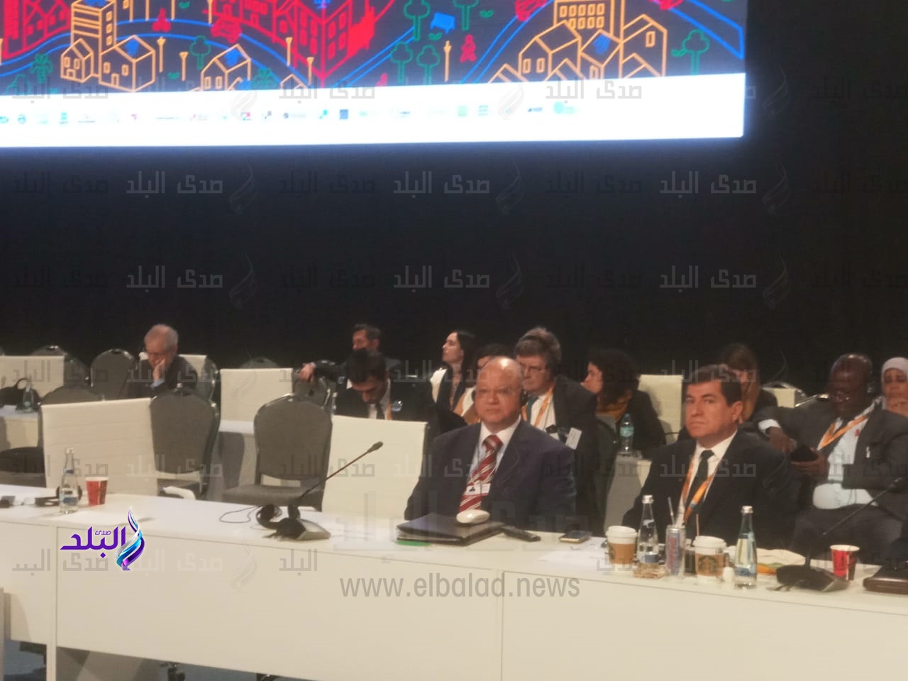  محافظ القاهرة فى ورشة عمل منظمة المدن المنعقدة بأبو ظبى