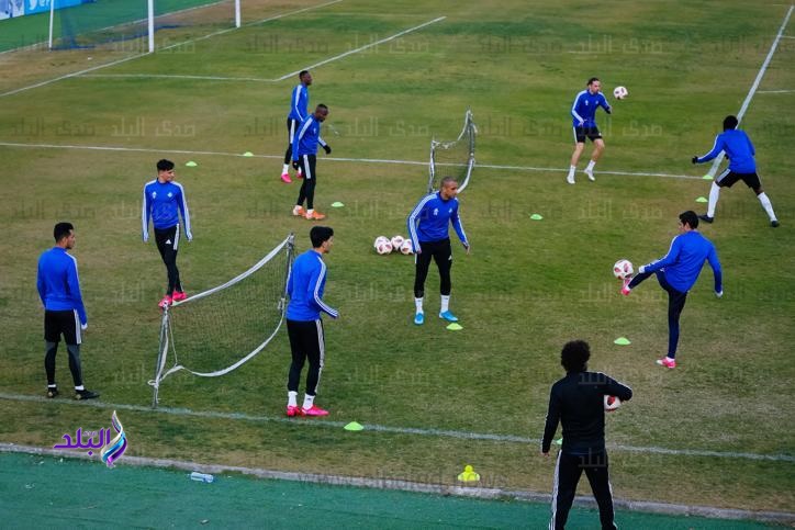 جانب من تدريبات بيراميدز