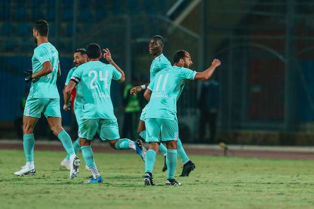 جانب من لقاء الاهلي وبيراميدز