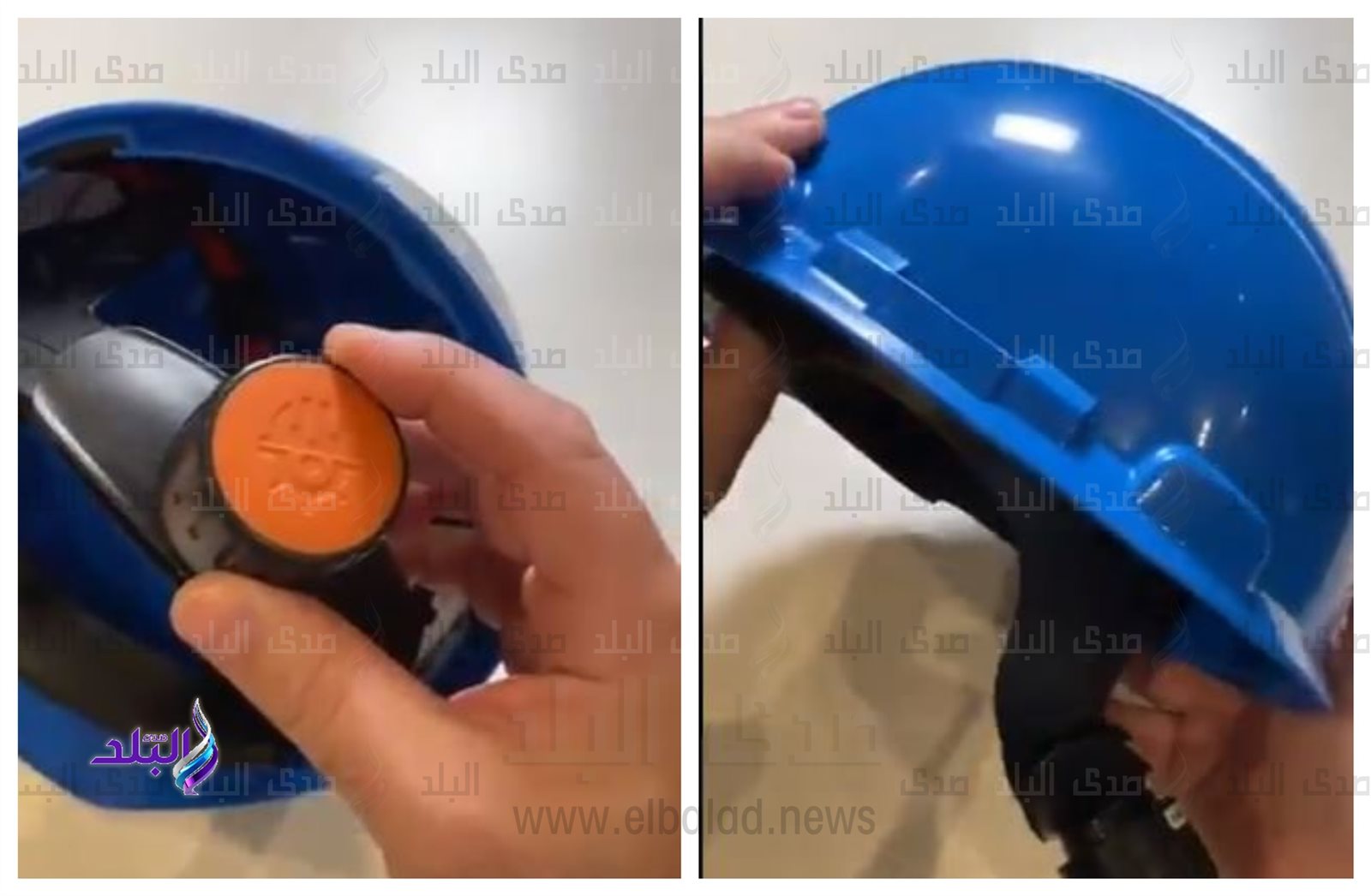 خوذة عمال البناء الذكية Wake Cap