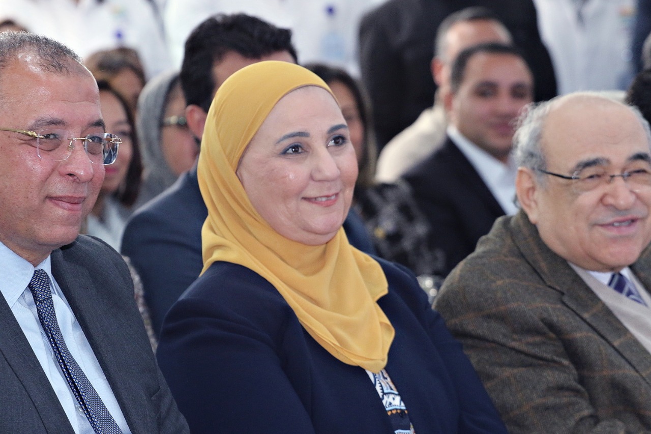 نفين القباج وزيرة التضامن الاجتماعى