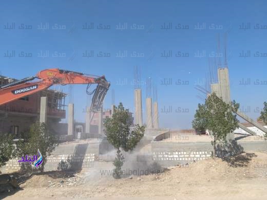 استرداد 100 فدان أراضى أملاك دولة 