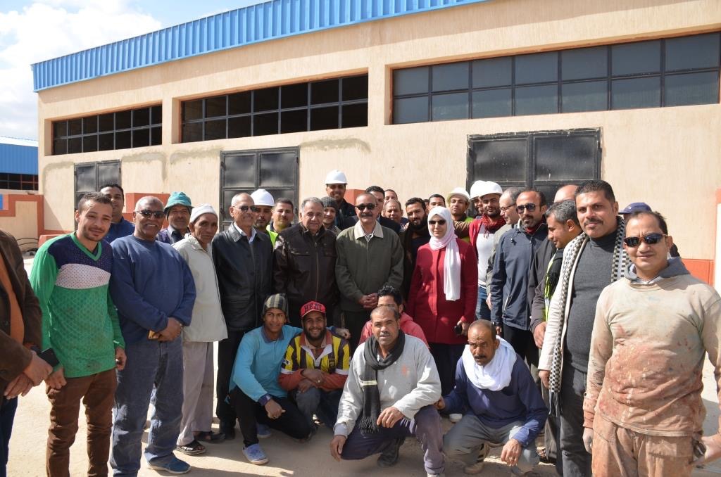  مشروع مجمع الورش الحرفية الجديد بمستقبل الإسماعيلية