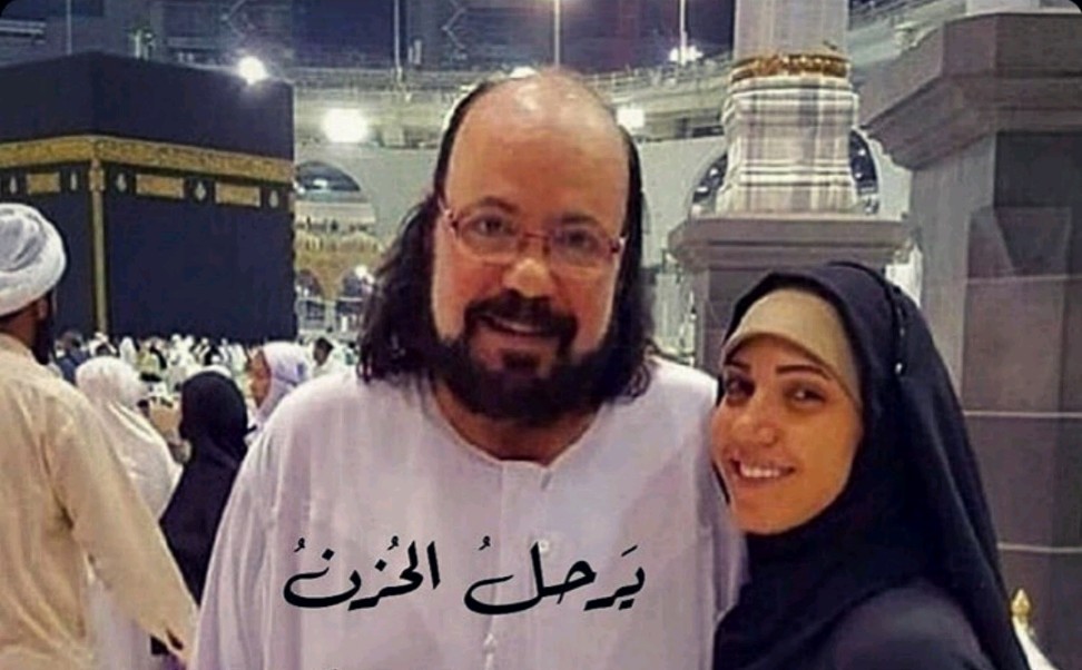 ايمى ووالدها الراحل طلعت زكريا