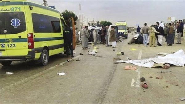 حادث مروع بالمنيا