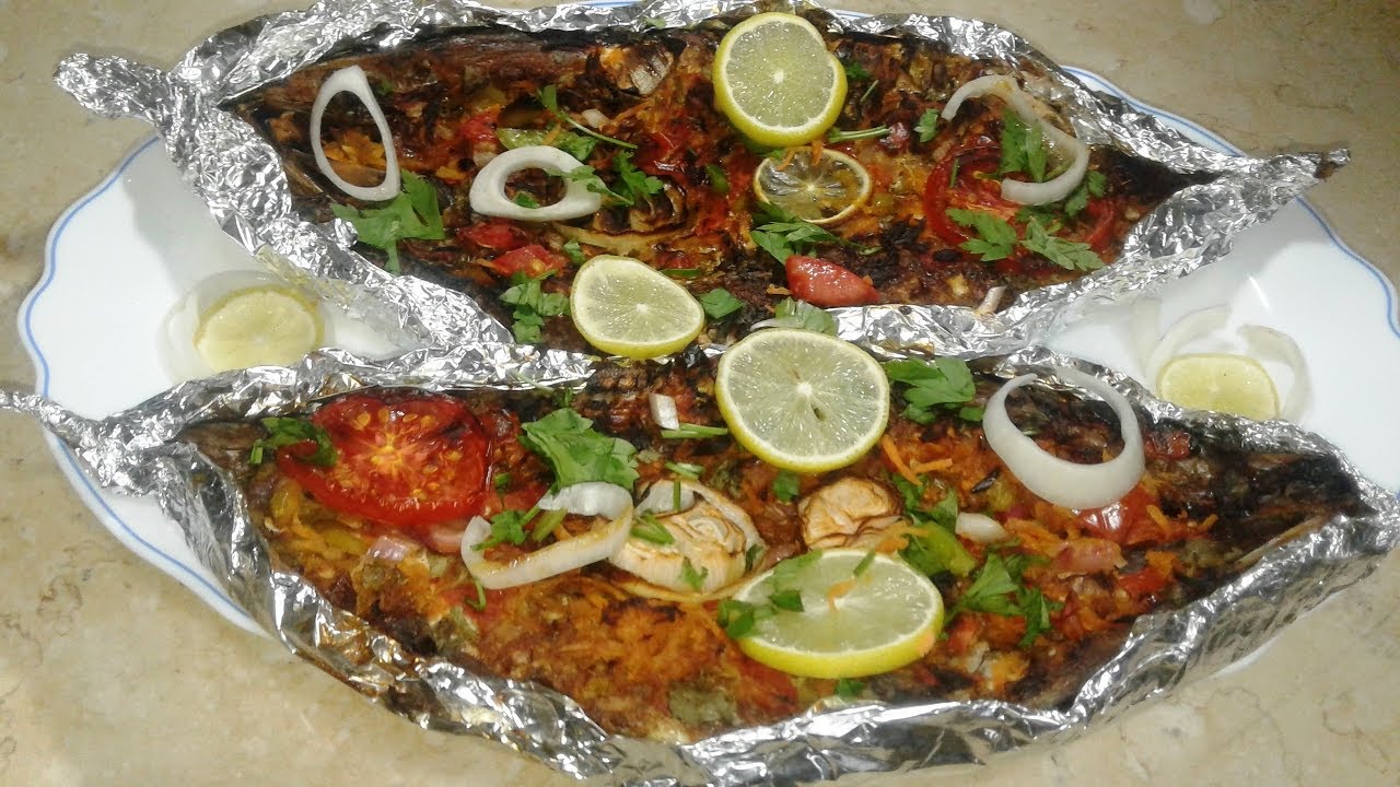 سمك سنجاري بالخلطة سمك سنجاري بالخلطة