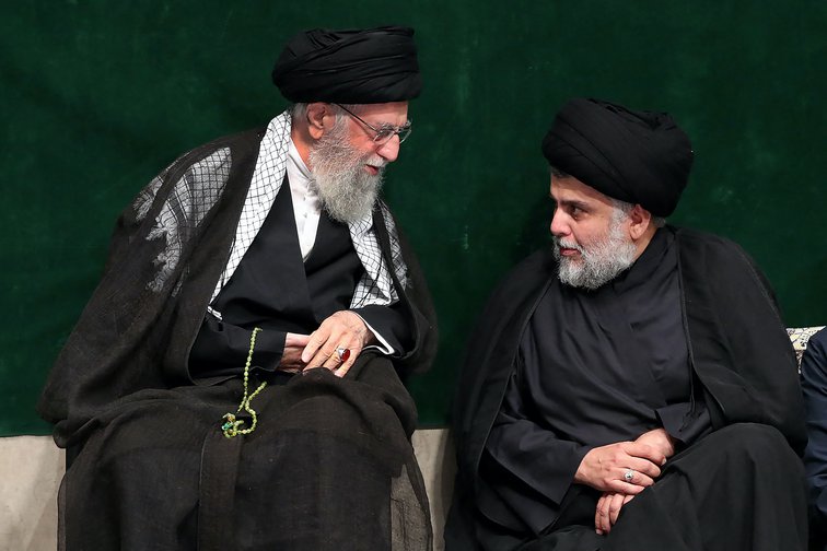 الصدر وخامنئي