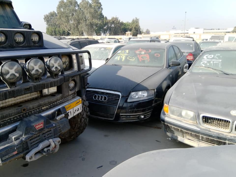 مزاد سيارات جمارك مطار القاهرة 2020